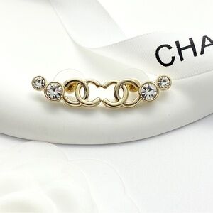 Gold Crystal Women Earrings